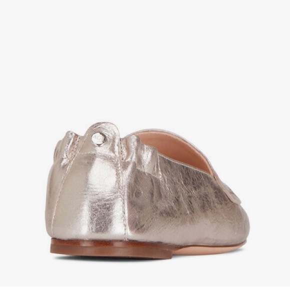 🩶MARA PURE PLATINUM LEATHER MOCCASIN🩶 - Picture 6 of 11